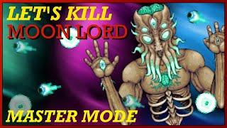 How to EASILY Beat MASTER MODE Moon Lord in Terraria 1.4!!