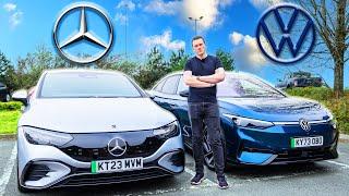 Mercedes EQE vs Volkswagen iD7 | ULTIMATE Comparison!