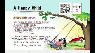 A Happy Child |Poem | English Reading Practice | English Easy Poem