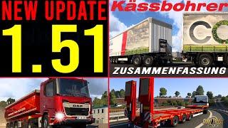 ETS2 1.51 NEW Update  New Trucks & Trailer - Zusammenfassung ᐅ Biggest Update