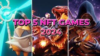 ТОП 5 NFT P2E Крипто Игр 2024