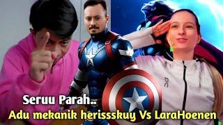 BREAKED VERY MUCH !! HERISSSKUY'S MECHANICAL FIGHT WITH LARAHOENEN || heriss skuyy || prank || funny