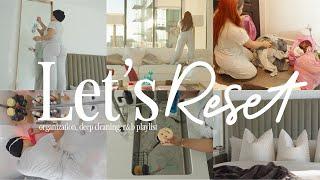 RESET WITH ME! : DEEP CLEANING & ORGANIZING + R&B CLEANING PLAYLIST + HOME MUST HAVES & MORE