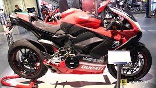 2019 Ducati Panigale V4 S with Termignoni Exhaust - Walkaround - 2018 EICMA Milan