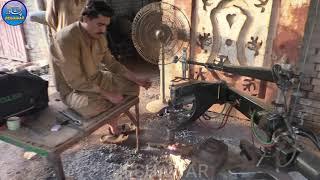 amazing gun skill process , amazing gun making and gun manufacturing , frame manufacturing ,Peshawar