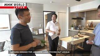 Surging demand for Japanese land pricing out localsーNHK WORLD-JAPAN NEWS