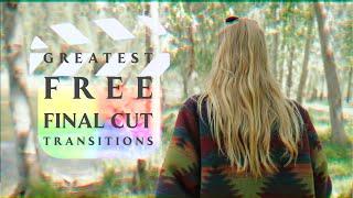 My New Favorite FREE Final Cut Pro Transitions!