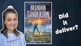 Wind and Truth NON-SPOILER review | Stormlight Archive 5 by Brandon Sanderson