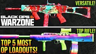 WARZONE: New TOP 5 MOST OVERPOWERED META LOADOUTS To Use! (BO6 WARZONE Best Weapons)