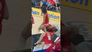Melissa Vargas ve Zehra Güneş Türkiye-Dominik Cumhuriyeti maçı #volleyball #sports #lovely