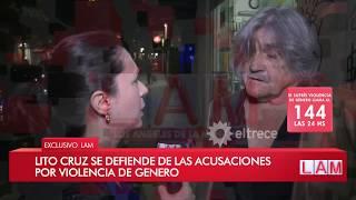 Lito Cruz se defendió de las acusaciones de su ex mujer por violencia de género