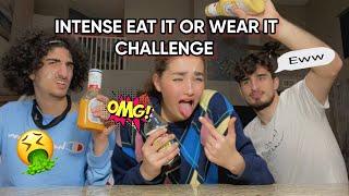 INTENSE EAT IT OR WEAR IT CHALLENGE WITH BROTHERS!!