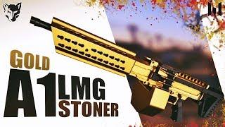 Warface gold Stoner LMG A1 - New 88 damage LMG