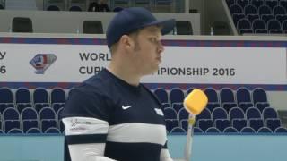 World Mixed Curling Championship 2016 - Round Robin USA vs FRA