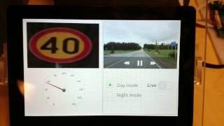 Qt 5.5 - Speed sign recognition demo