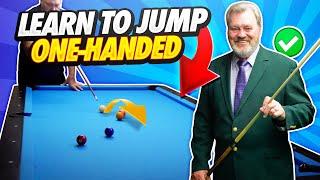 Learn to Jump One-Handed!  Mike Massey Pool Lesson