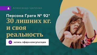 Лишний вес и своя реальность. Запись эфира "Персона Грата № 92*"