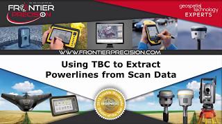 Powerline Extraction in TBC using Scan Data