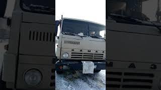 Запускаю камаз в - 20 .