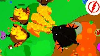 Mope.io COLOSSAL BLACK DRAGON UNLIMITED FIREBALL GLITCH!! The Best Glitch Ever!