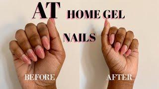 AT HOME GEL NAILS!