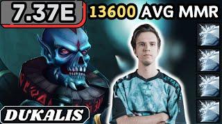 7.37e - Dukalis LICH Hard Support Gameplay 25 ASSISTS - Dota 2 Full Match Gameplay