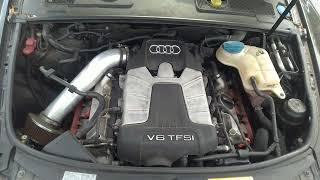 Audi 3.0 TSFI engine sound of 2011 A6 3.0T Prestige WAUKGAFB5BN028091
