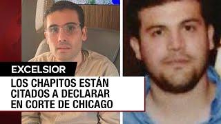 Hijos de El Chapo Guzmán enfrentan audiencia en Chicago