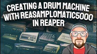 Creating a Drum Machine with ReaSamplOmatic5k in REAPER