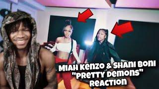 FEMALE NY Drill Rappers | MIAH KENZO X SHANI BONI - PRETTY DEMONS (Official Music Video) REACTION