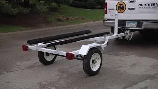 Ironton Personal Watercraft and Boat Trailer Kit - 610-Lb. Load Capacity