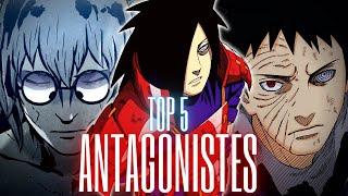 Top 5 des Antagonistes | Naruto TOP