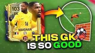 This GK is good in H2H!! Euros Best XI MAIGNAN Review - FC Mobile