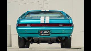 Driving Video 1969 AMC AMX 390 4-Speed