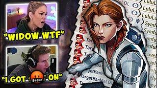 TOP Streamers React to #1 Black Widow In Marvel Rivals!