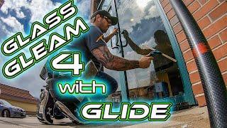 GLASS GLEAM 4 WITH GLASS GLEAM GLIDE REVIEW | BETTER THEN DAWN SOAP? | WINDOW CLEANING SOLUTION EP.3