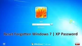 Reset Forgotten Password on Windows 7, Vista, or XP with Hiren's Boot CD