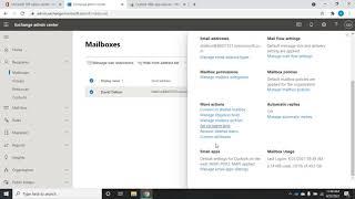 Managing permissions in Exchange online