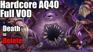 World First Hardcore AQ40 - Full VOD to Cthun