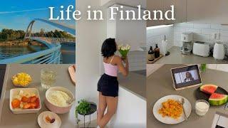 Days in my life in Finland | Living alone diaries | Cooking, Grocery shopping| life of an introvert