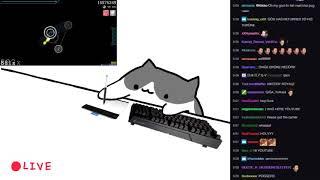 Bongo Cat dominating Osu