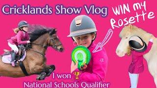 Cricklands Show Vlog @ The David Broome Event Centre to incl BS Just For Schools Qualifier