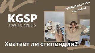 KGSP (ГРАНТ в КОРЕЮ). Хватает ли стипендии KGSP?