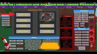 NEW OP LUMINOUS GUI HUB OUT NOW FOR LUMBER TYCOON 2 (BRAND NEW GUI HUB FOR ROBLOX)