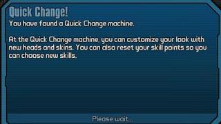 Change Skins, Reset Skill Points Location, Borderlands 2: The Handsome Collection