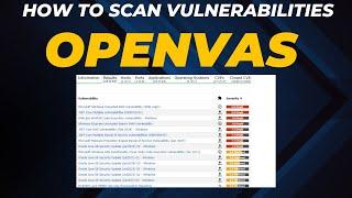 Scanning for vulnerabilities the right way | OpenVAS