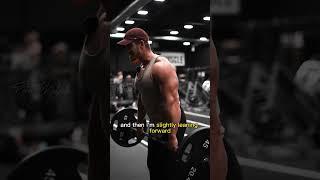 Build Bigger Traps With This Barbell Shrug Tip #shorts #workout #fitness #ytshorts #shoulderworkout