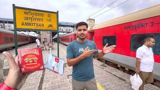 Amritsar to Mumbai in Paschim Express Train With IRCTC Food Review