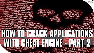 How to Crack Applications with Cheat Engine (Part 2)