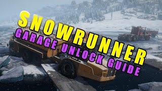 How to unlock the Imandra garage in SnowRunner | Tips, tricks & routes